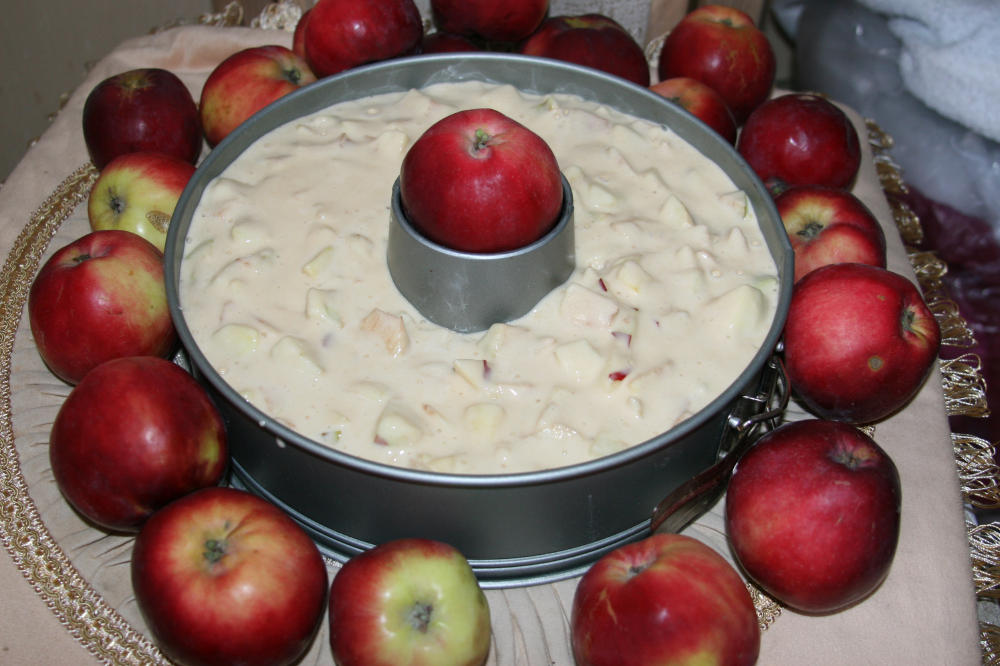 Готовим натуральный яблочный пирог